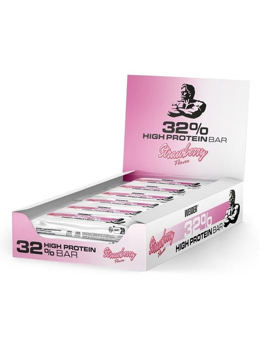 1-32% High Protein Bar, Strawberry - 12 x 60g 1