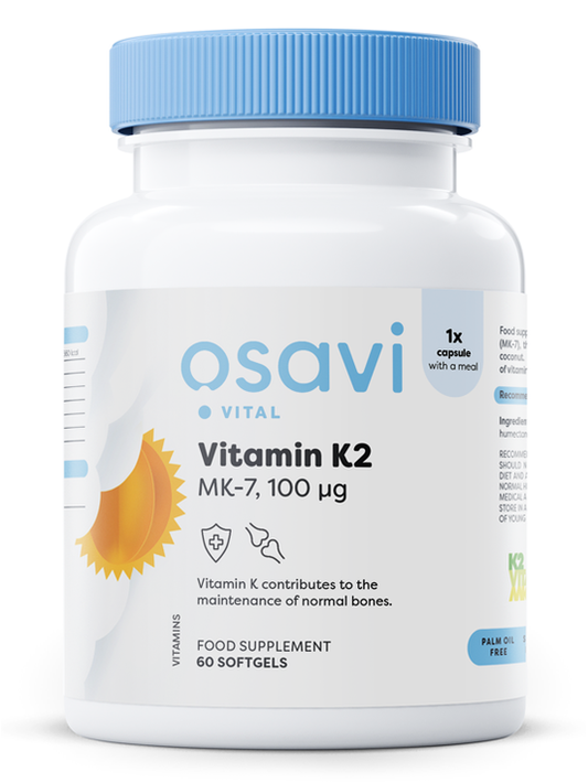 1-Vitamin K2 MK-7, 100mcg - 60 softgels 1