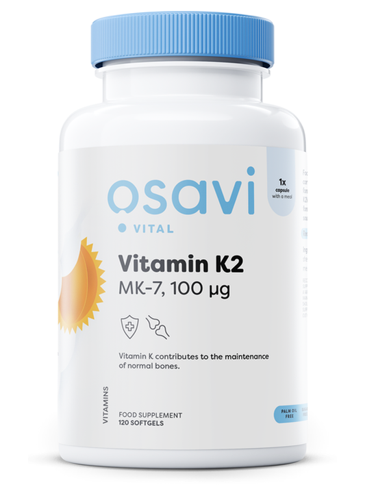 1-Vitamin K2 MK-7, 100mcg - 120 softgels 1