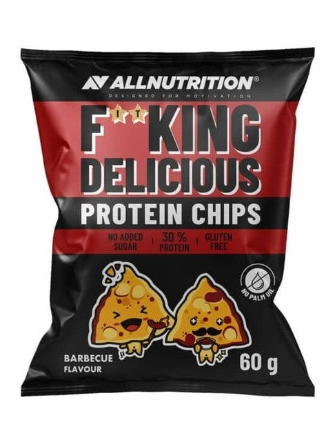 1-Fitking Delicious Protein Chips, Barbecue - 60 grams 1