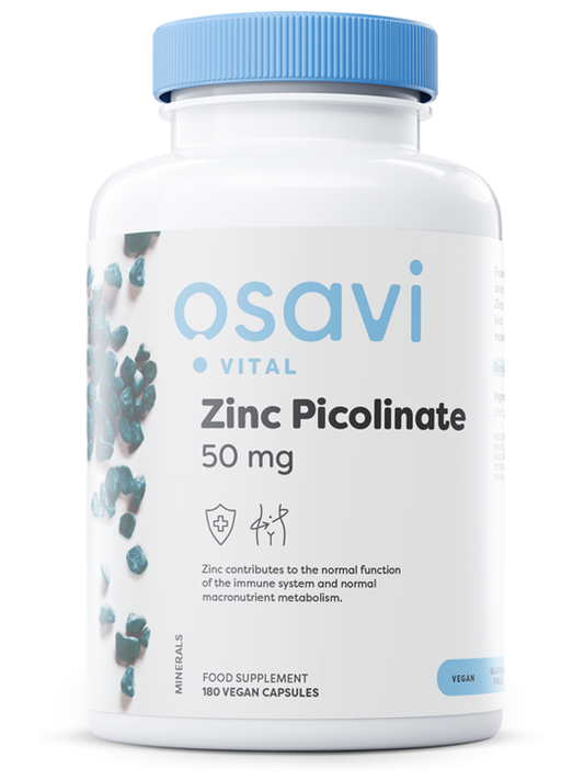 1-Zinc Picolinate, 50mg - 180 vegan caps 1
