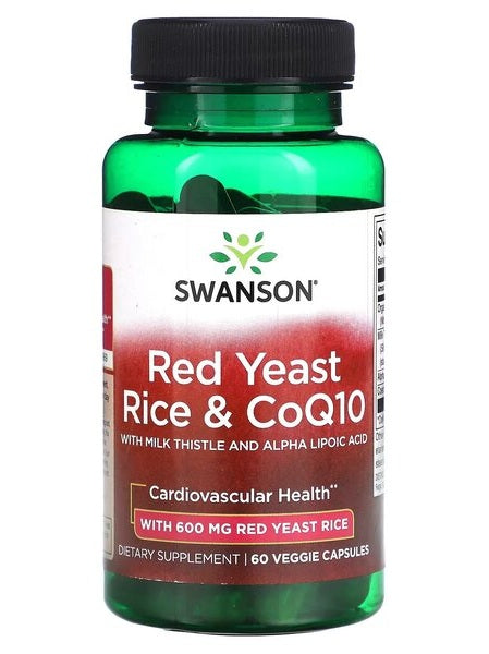 1-Red Yeast Rice & CoQ10 - 60 vcaps 1