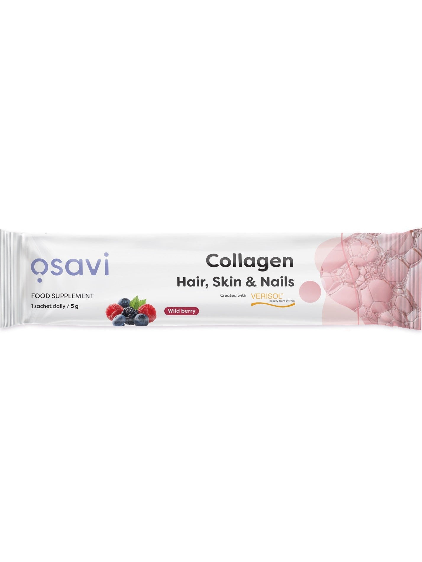 1-Collagen Peptides (Hair, Skin & Nails), Wild Berry - 5 grams (1 serving) 1