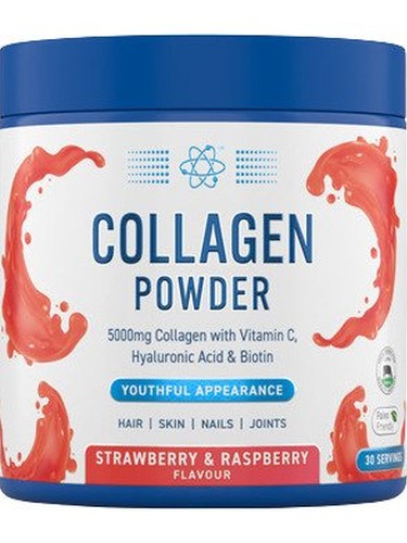 1-Collagen Powder, Strawberry & Raspberry - 165 grams 1