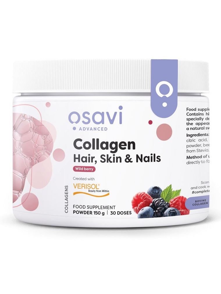 1-Collagen Peptides (Hair, Skin & Nails), Wild Berry - 150 grams 1