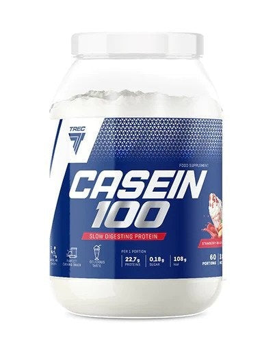 1-Casein 100, Strawberry - 1800 grams 1