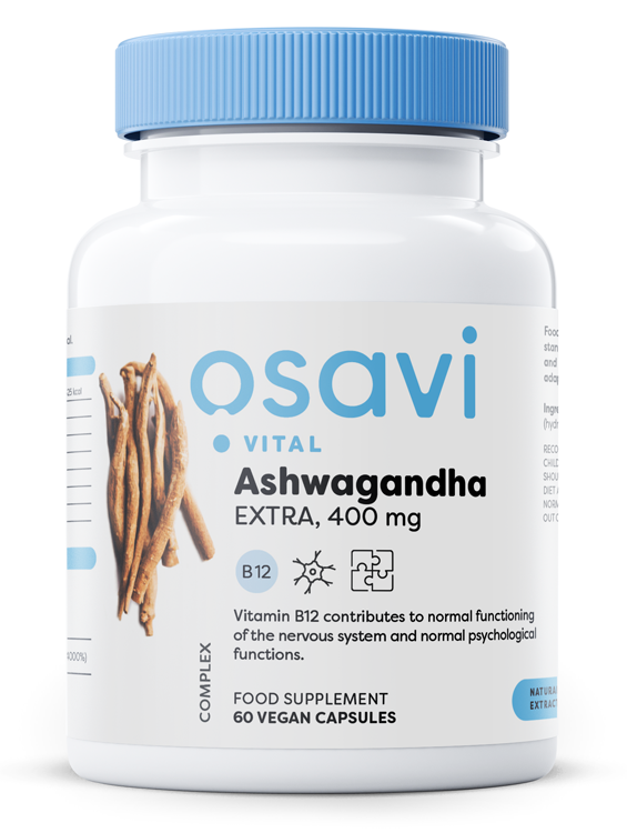 1-Ashwagandha Extra, 400mg - 60 vegan caps 1