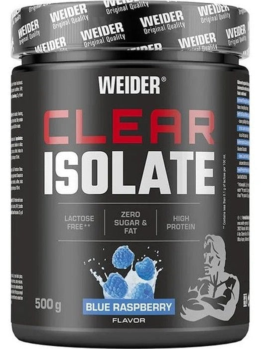 1-Clear Isolate, Blue Raspberry - 500 grams 1