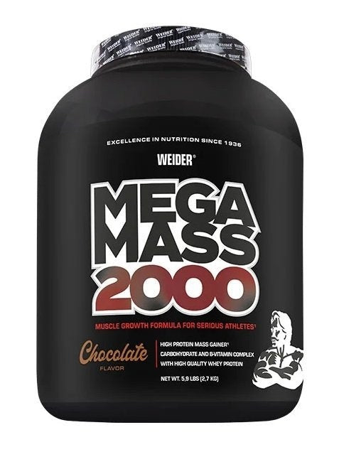1-Mega Mass 2000, Chocolate - 2700 grams 1