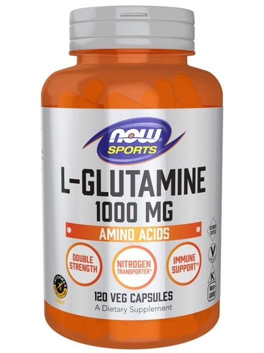 1-L-Glutamine, 1000mg - 120 vcaps 1