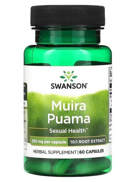 1-Muira Puama, 250mg (10:1) - 60 caps 1