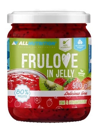 1-Frulove In Jelly, Kiwi & Strawberry - 500 grams 1