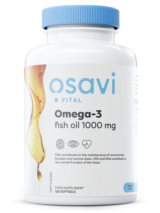 1-Omega-3 Fish Oil Molecularly Distilled, 1000mg - 120 softgels 1