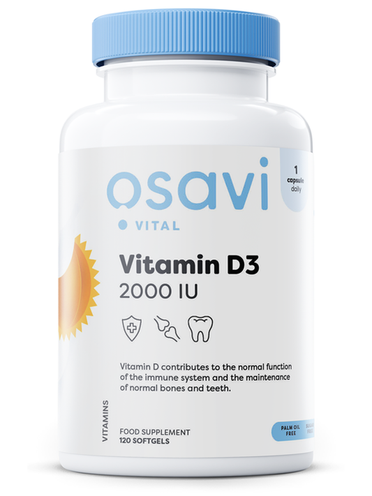1-Vitamin D3, 2000IU - 120 softgels 1