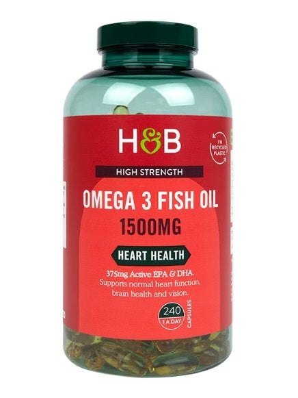 1-Omega 3 Fish Oil, 1500mg - 240 caps 1
