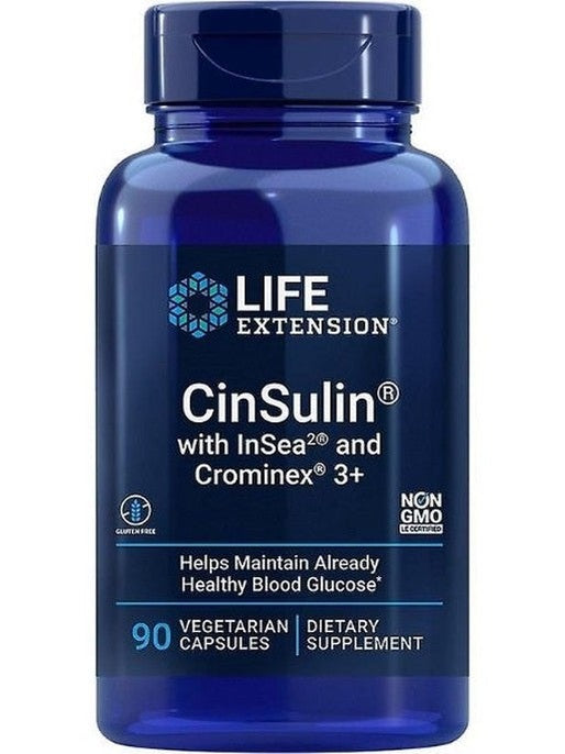 1-CinSulin with InSea2 & Crominex 3+ - 90 vcaps 1