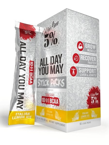 1-AllDayYouMay - Legendary Series Stick Packs, Italian Lemon Ice - 10 x 17g 1
