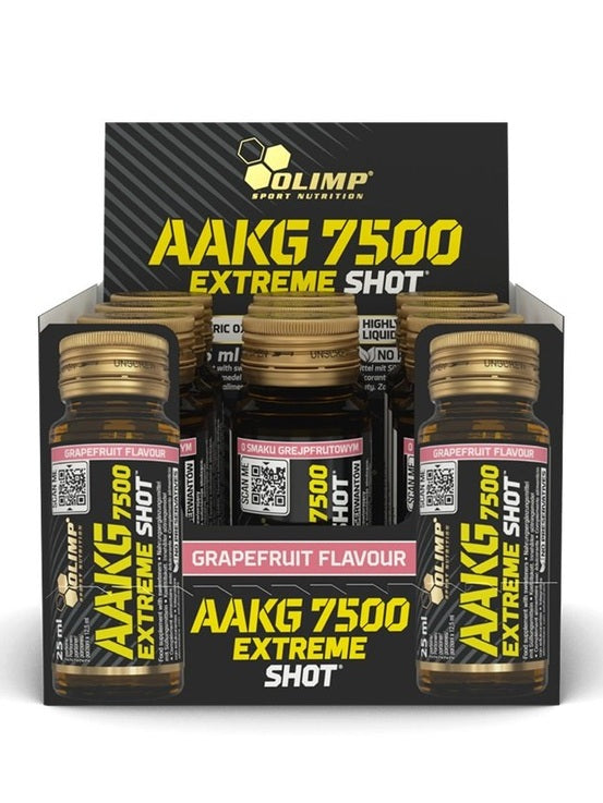 1-AAKG 7500 Extreme Shot, Grapefruit - 9 x 25 ml. 1