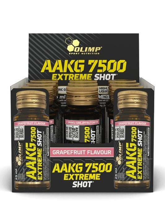 1-AAKG 7500 Extreme Shot, Grapefruit - 9 x 25 ml. 1