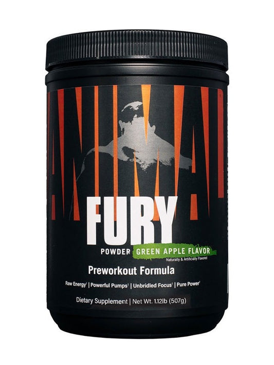1-Animal Fury, Green Apple - 507 grams 1