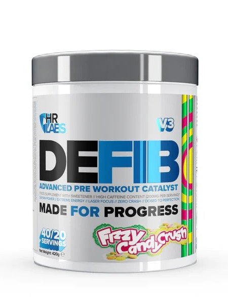 1-Defib V3 - Advanced Pre Workout Catalyst, Fizzy Candy Crush - 420 grams 1