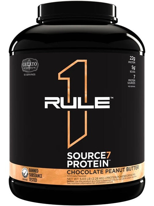 1-Source7 Protein, Chocolate Peanut Butter Gelato - 2280 grams 1