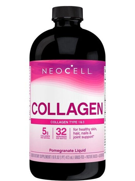 1-Collagen Type 1 & 3 Liquid, Pomegranate - 473 ml. 1