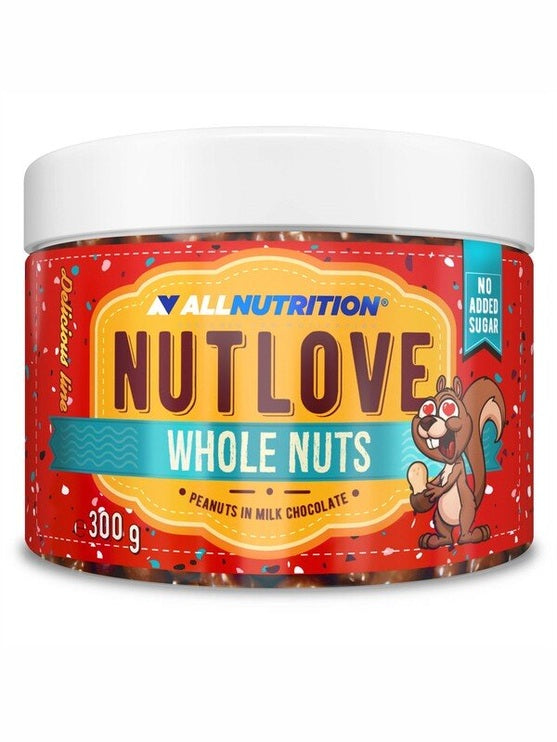1-Nutlove Whole Nuts, Peanuts in Milk Chocolate - 300 grams 1