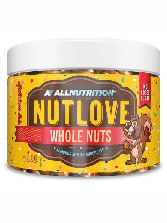 1-Nutlove Whole Nuts, Almonds in Milk Chocolate - 300 grams 1