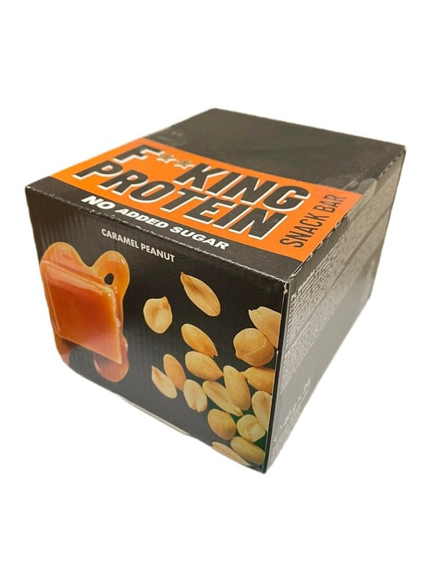 1-Fitking Protein Snack Bar, Caramel Peanut - 24 x 40g 1