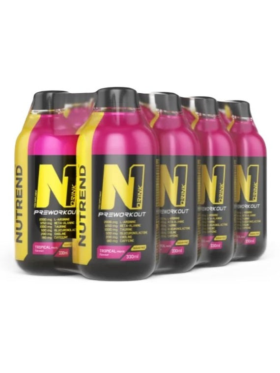 1-N1 Drink, Tropical Fruits - 8 x 330 ml. 1