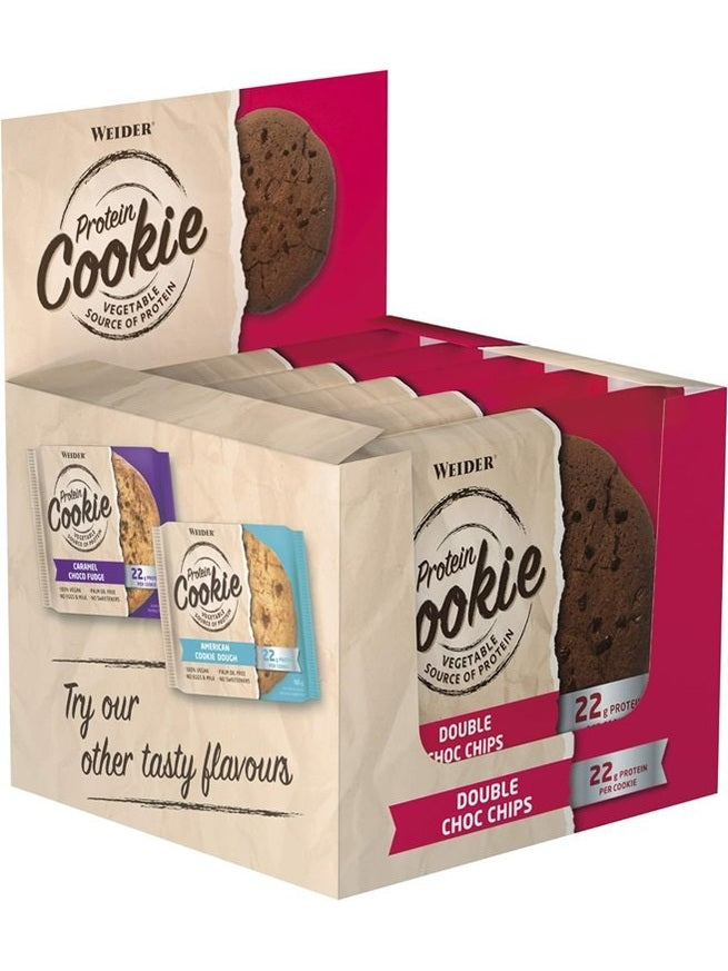 1-Protein Cookie, Double Choc Chips - 12 x 90g 1