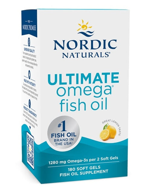 1-Ultimate Omega, 1280mg Lemon (EAN 768990891083) - 180 softgels 1
