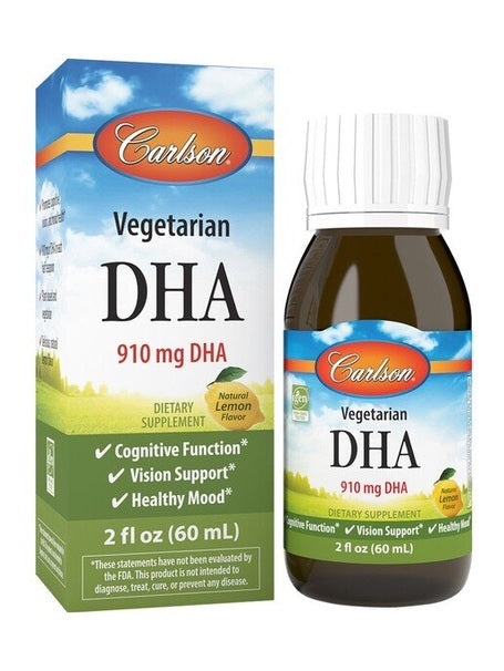 1-Vegetarian DHA, Natural Lemon - 60 ml. 1