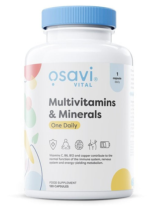 1-Multivitamins & Minerals One Daily - 120 caps 1