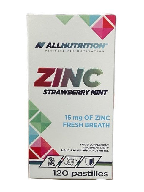 1-Zinc, 15mg (Strawberry Mint) - 120 pastilles 1