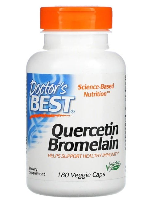 1-Quercetin Bromelain - 180 vcaps 1