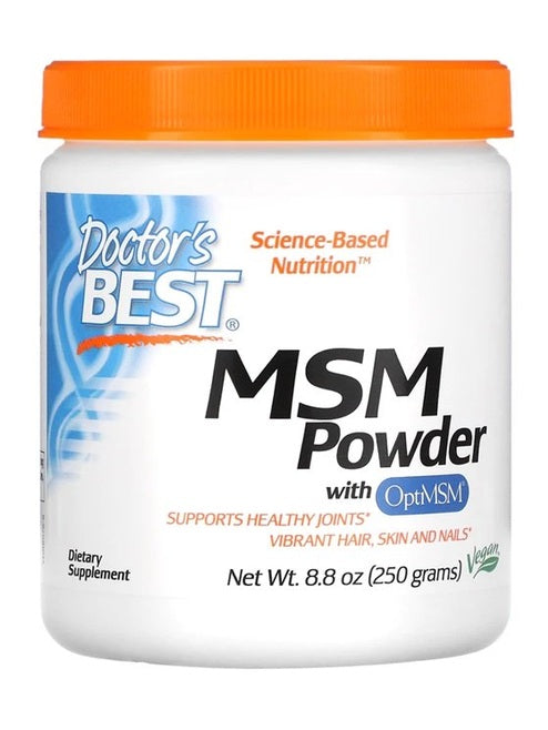1-MSM with OptiMSM Vegan, Powder - 250 grams 1