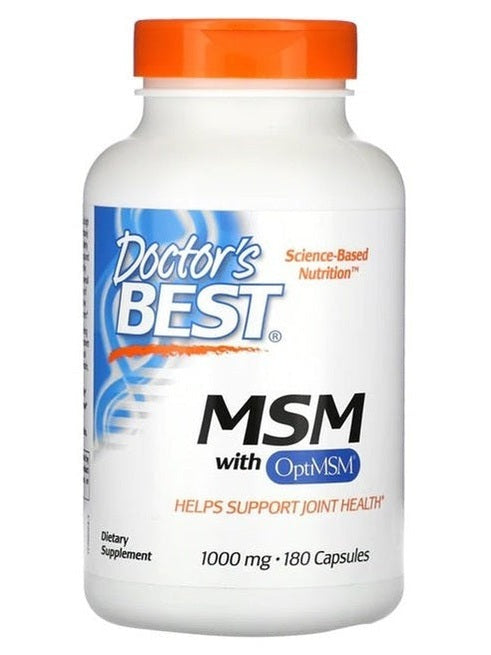1-MSM with OptiMSM, 1000mg - 180 caps 1