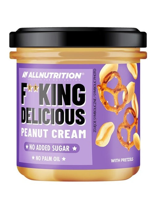 1-Fitking Delicious Peanut Cream, with Pretzels - 350 grams 1