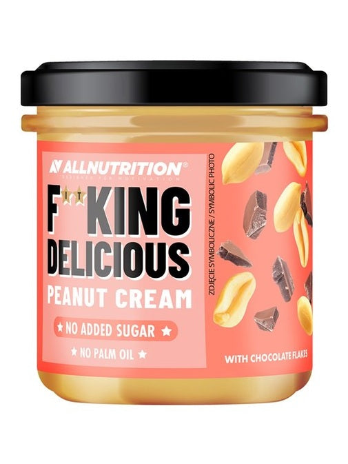 1-Fitking Delicious Peanut Cream, with Chocolate Flakes - 350 grams 1