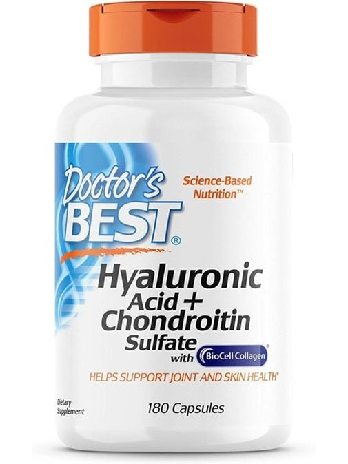1-Hyaluronic Acid + Chondroitin Sulfate with BioCell Collagen - 180 caps 1
