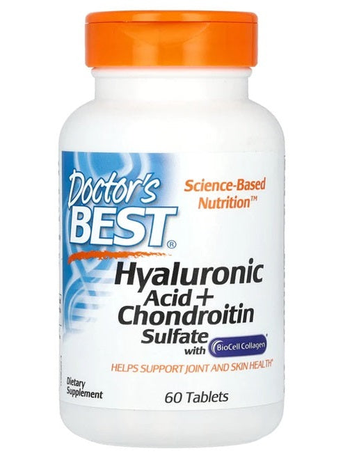 1-Hyaluronic Acid + Chondroitin Sulfate with BioCell Collagen - 60 tablets 1