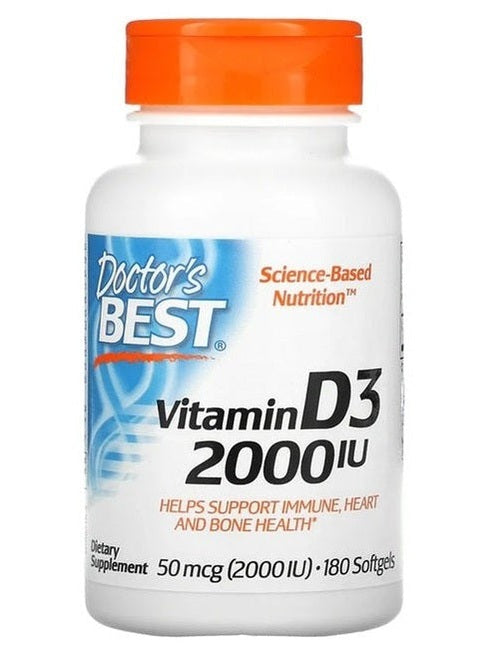 1-Vitamin D3, 2000 IU - 180 softgels 1