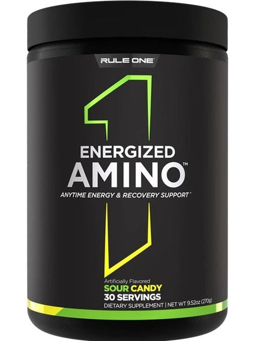 1-Energized Amino, Sour Candy - 270 grams 1