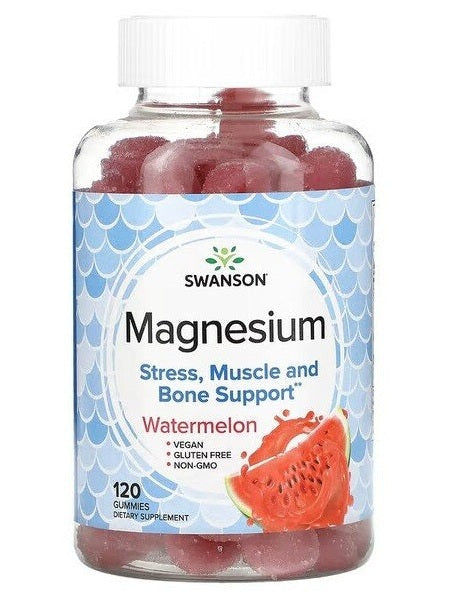 1-Magnesium Gummies, Watermelon - 120 gummies 1