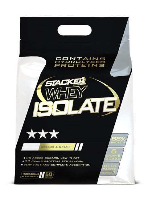 1-Whey Isolate, Cookies & Cream - 1500 grams 1
