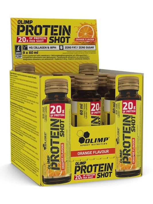 1-Protein Shot, Orange - 9 x 60 ml. 1