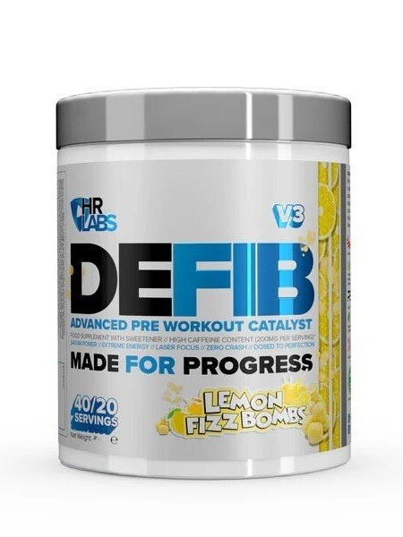 1-Defib V3 - Advanced Pre Workout Catalyst, Lemon Fizz Bombs - 440 grams 1