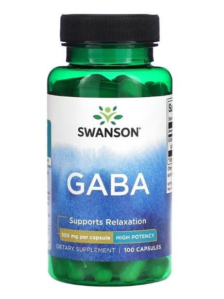 1-GABA, 500mg - 100 caps 1